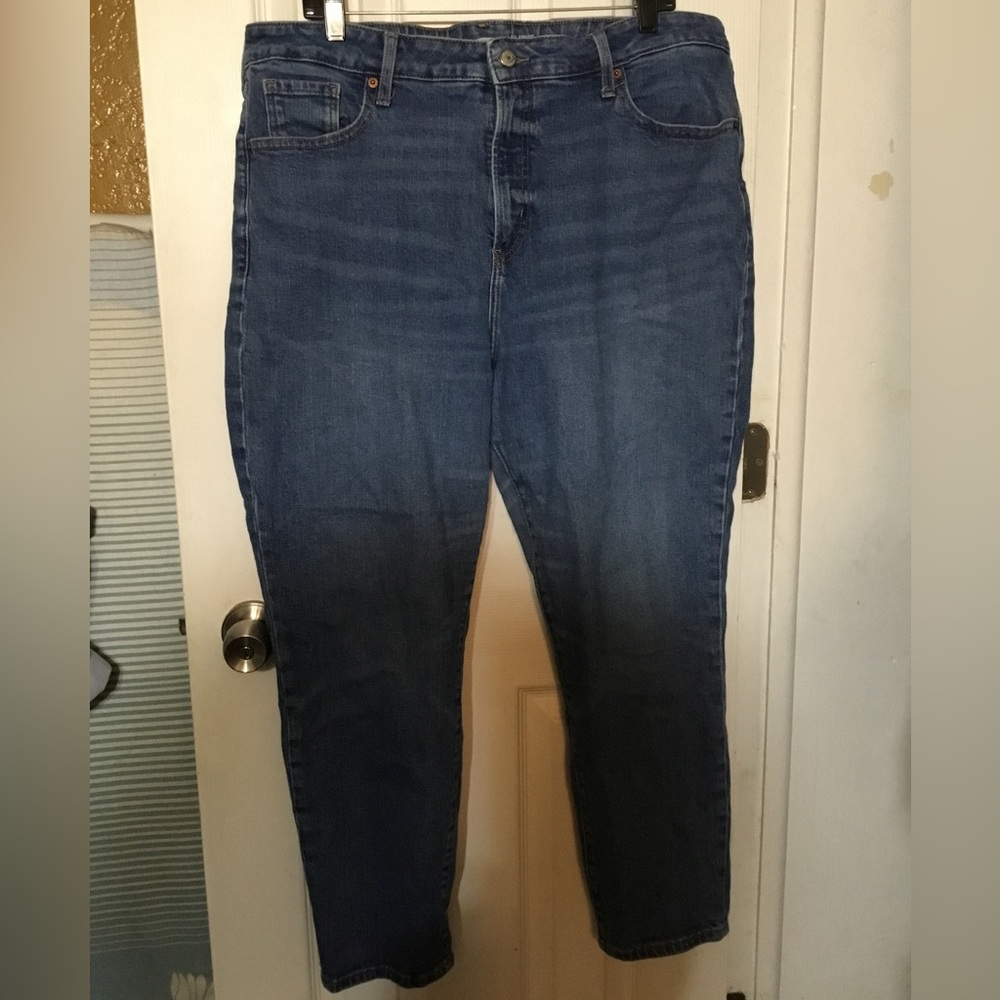 Old Navy high rise slim cut